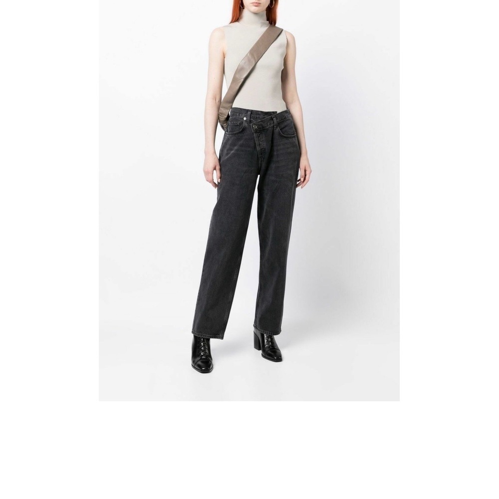 Agolde women's jeans, black, size 23, new with tags 100% Organic Cotton 0054
